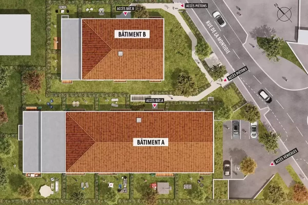 Plan de masse - Carré d'As